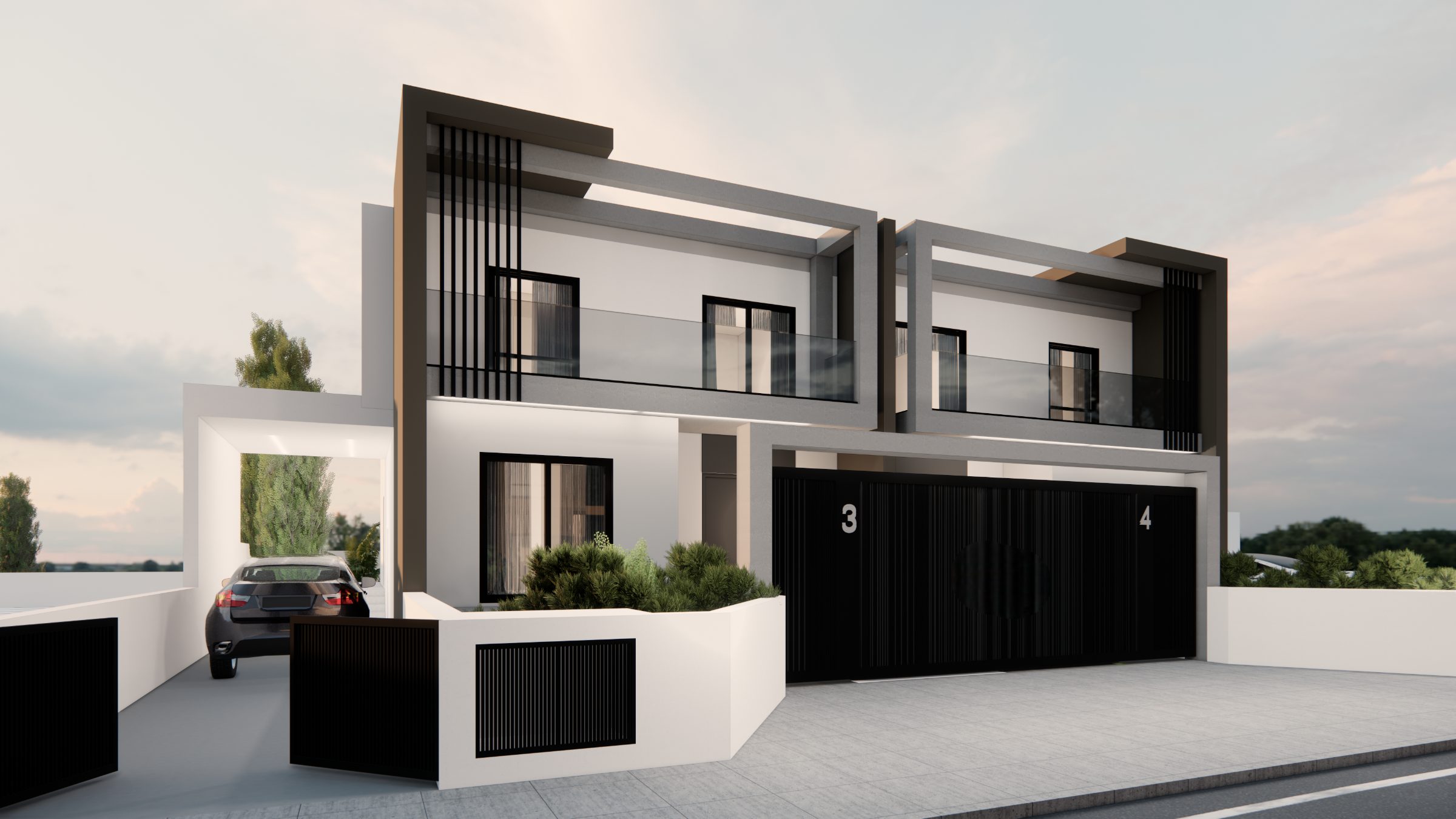 4 BR Semi-detached Villa in Latsia, Nicosia photo 1