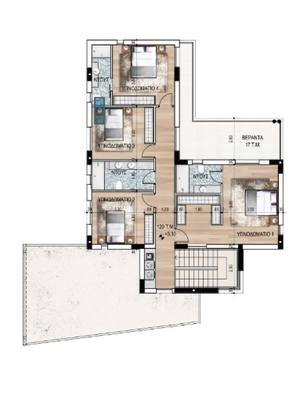 4+1 BR Villa in Geri, Nicosia thumbnail 19