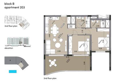 2 BR Apartment in Agios Tychonas, Limassol thumbnail 14