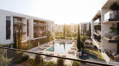 Apartament z 1 syp. w Asomatos, Limassol, miniatura 1