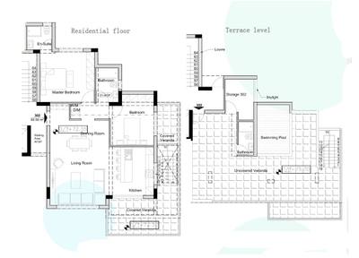 Penthouse z 2+1 syp. w Agios Georgios, Limassol, miniatura 19