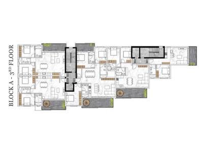 Penthouse z 3 syp. w Aradippou, Larnaka, miniatura 8