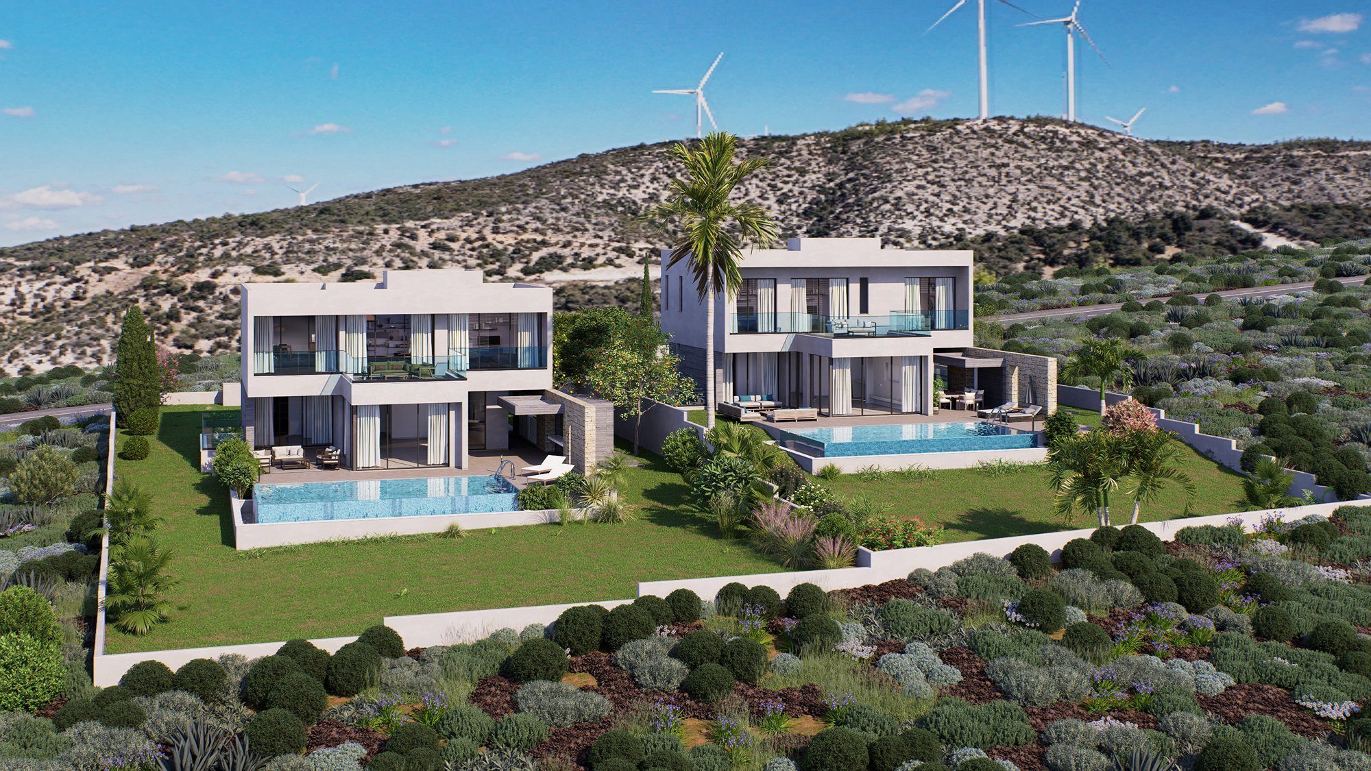 4 BR Villa in Kouklia, Paphos photo 4