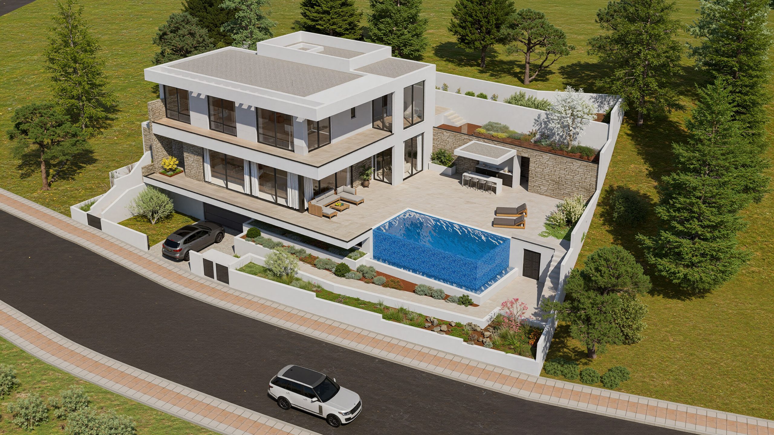 5 BR Mansion villa in Agios Athanasios, Limassol photo 6