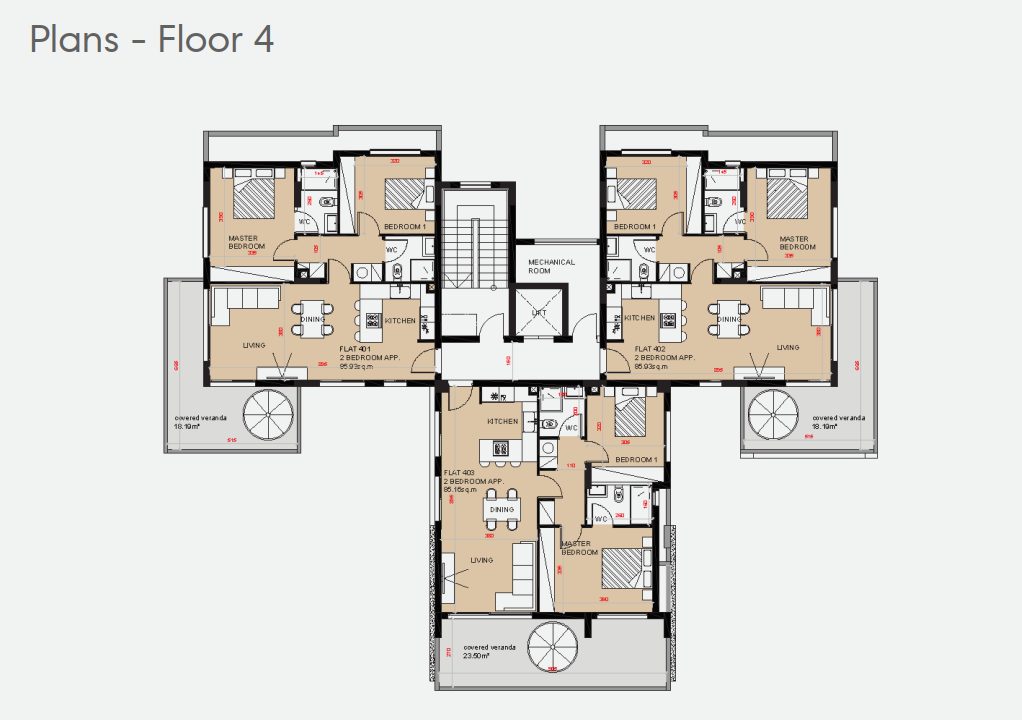 2 BR Penthouse in Germasogeia, Limassol photo 14