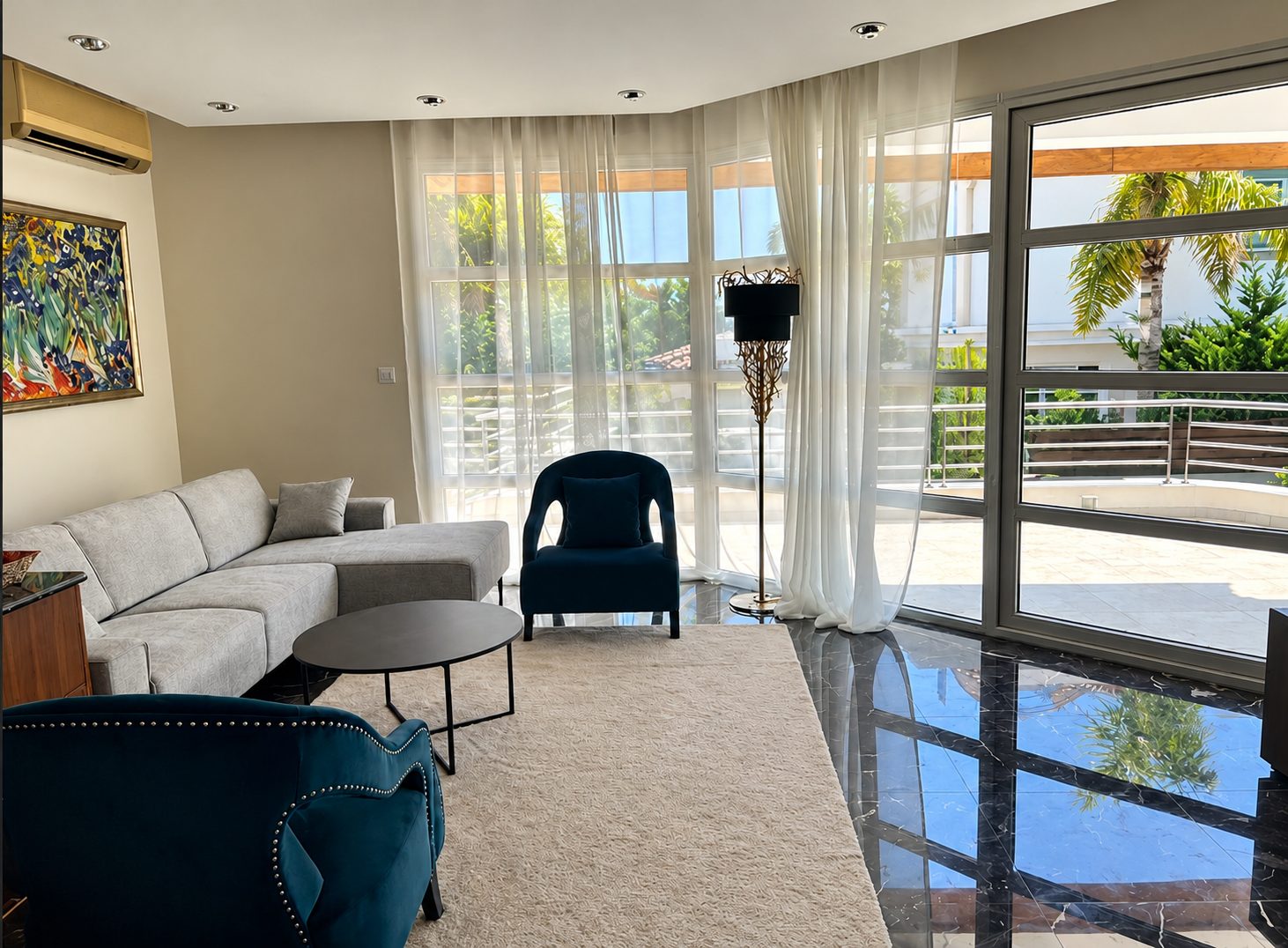 5 BR Villa with Sea View in Parekklisia Tourist Area, Limassol photo 3