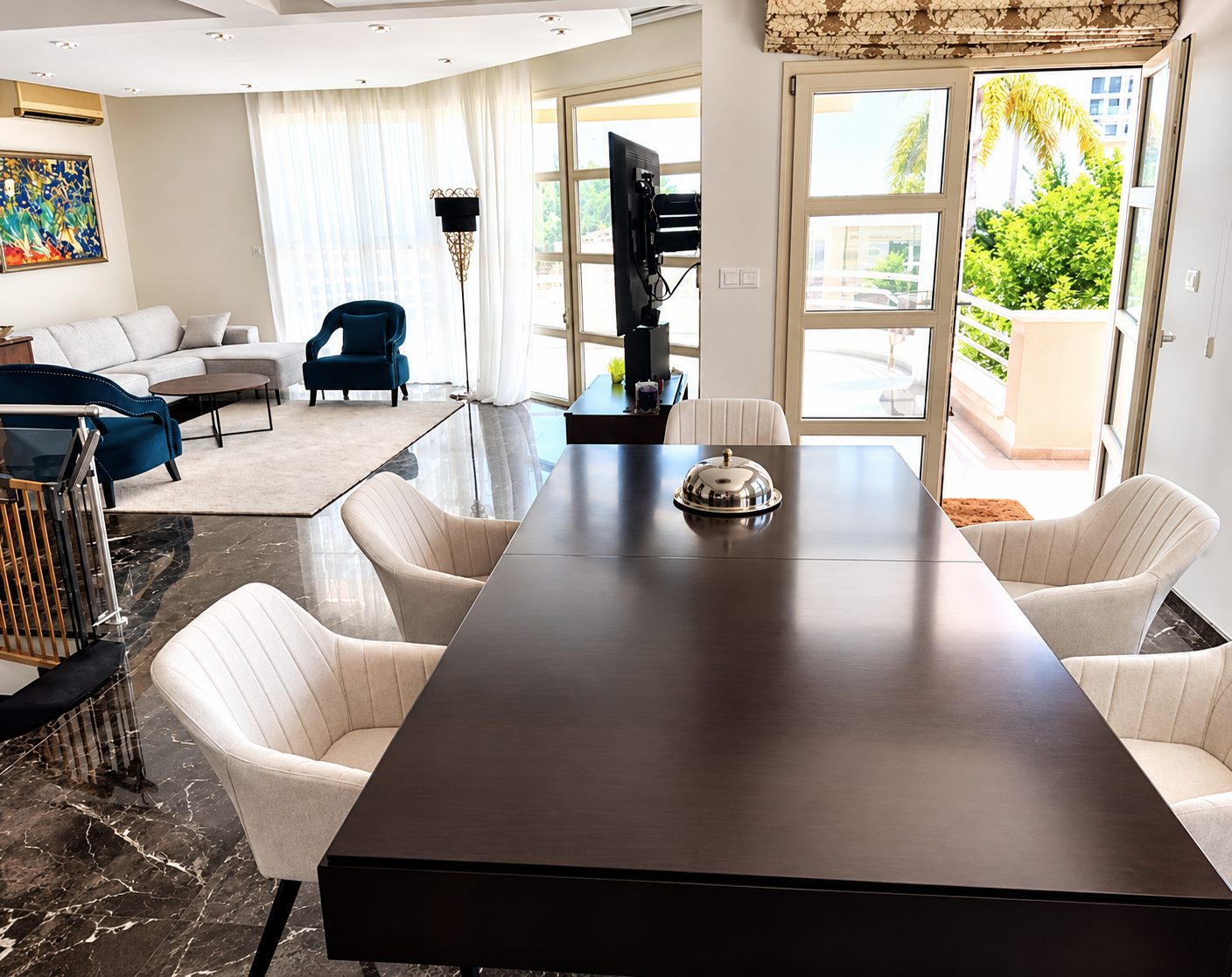 5 BR Villa with Sea View in Parekklisia Tourist Area, Limassol photo 2
