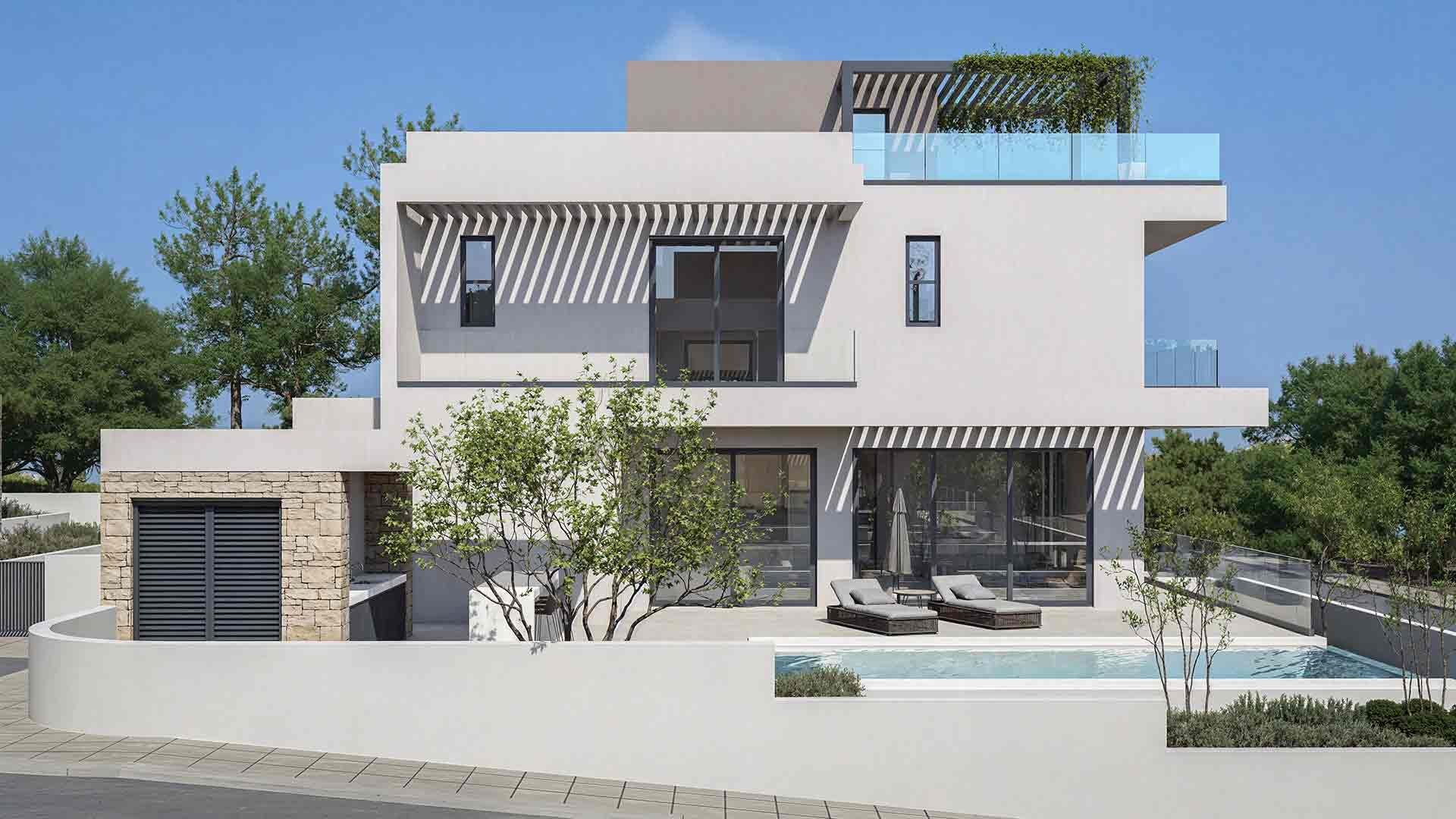 4 BR Villa in Chlorakas, Paphos photo 2