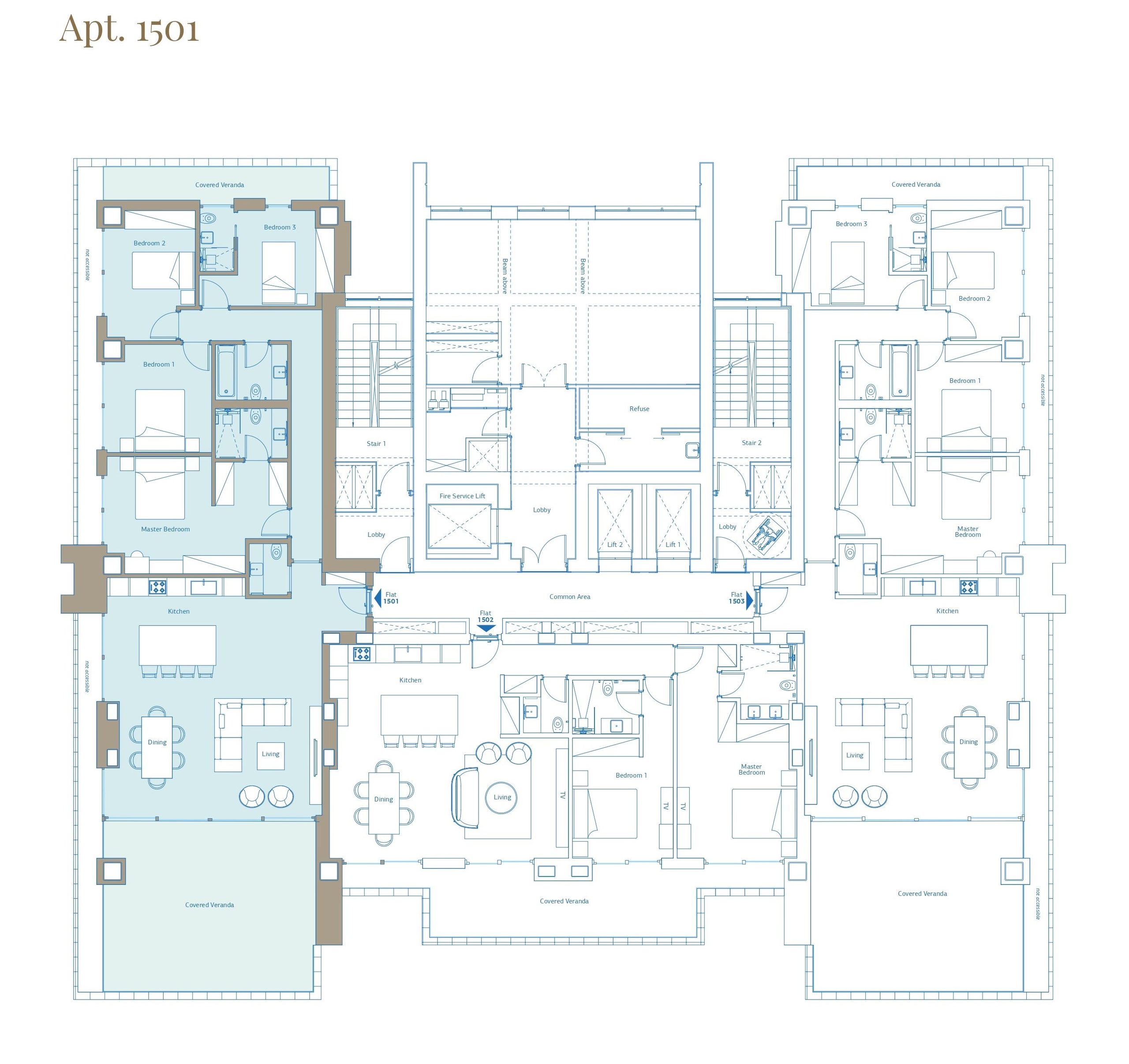 4 BR Apartment in Agios Tychonas, Limassol photo 23