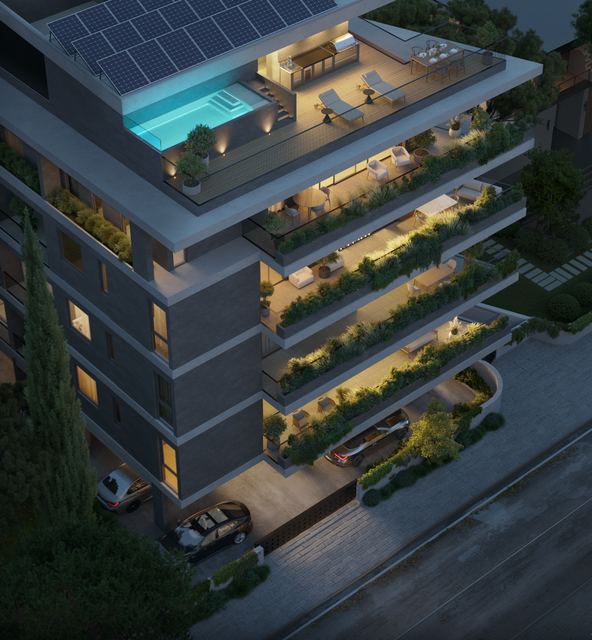 3 BR Penthouse in Arnaoutogeitonia, Limassol