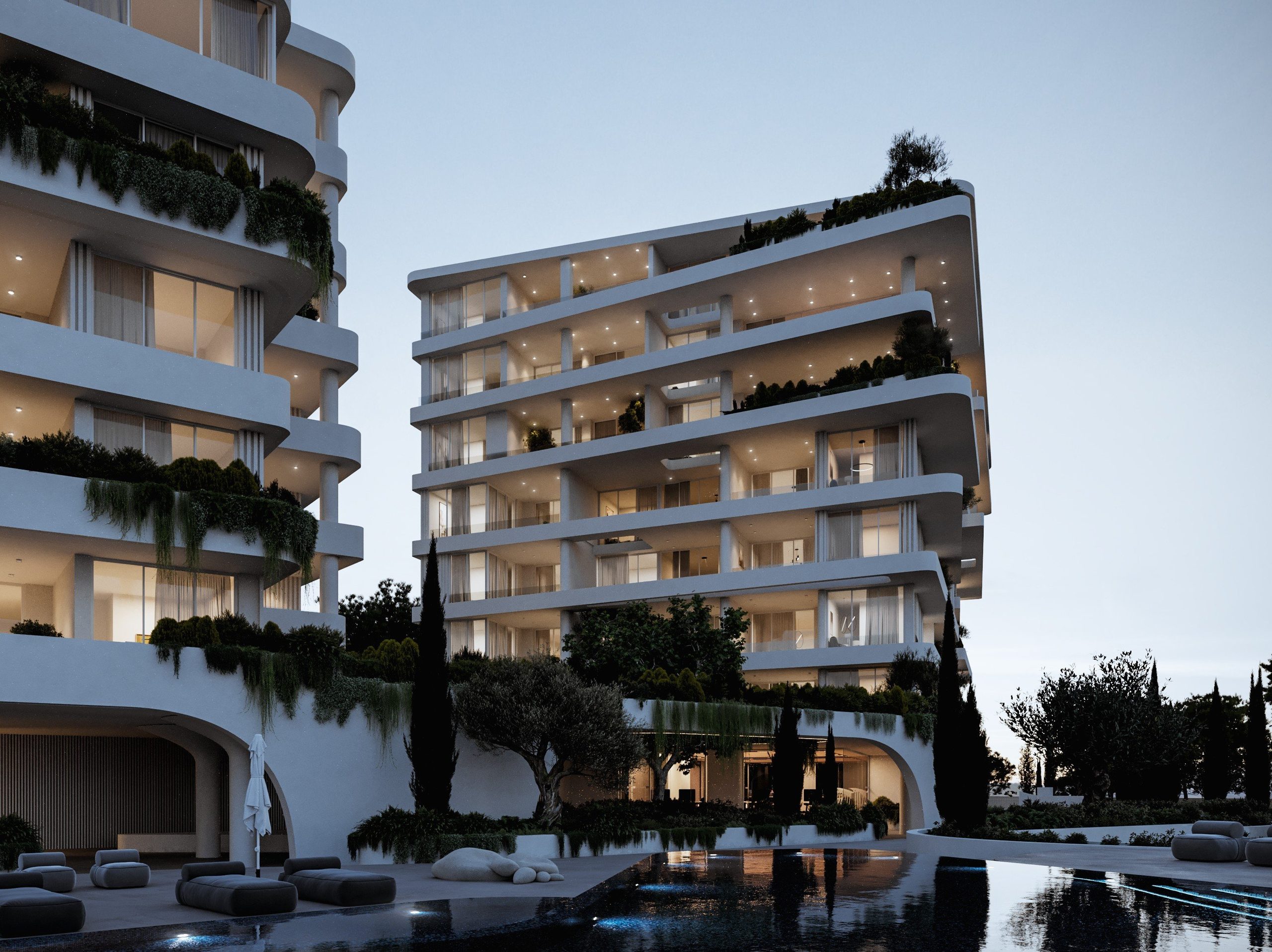 3 BR Penthouse in Kato Paphos, Paphos