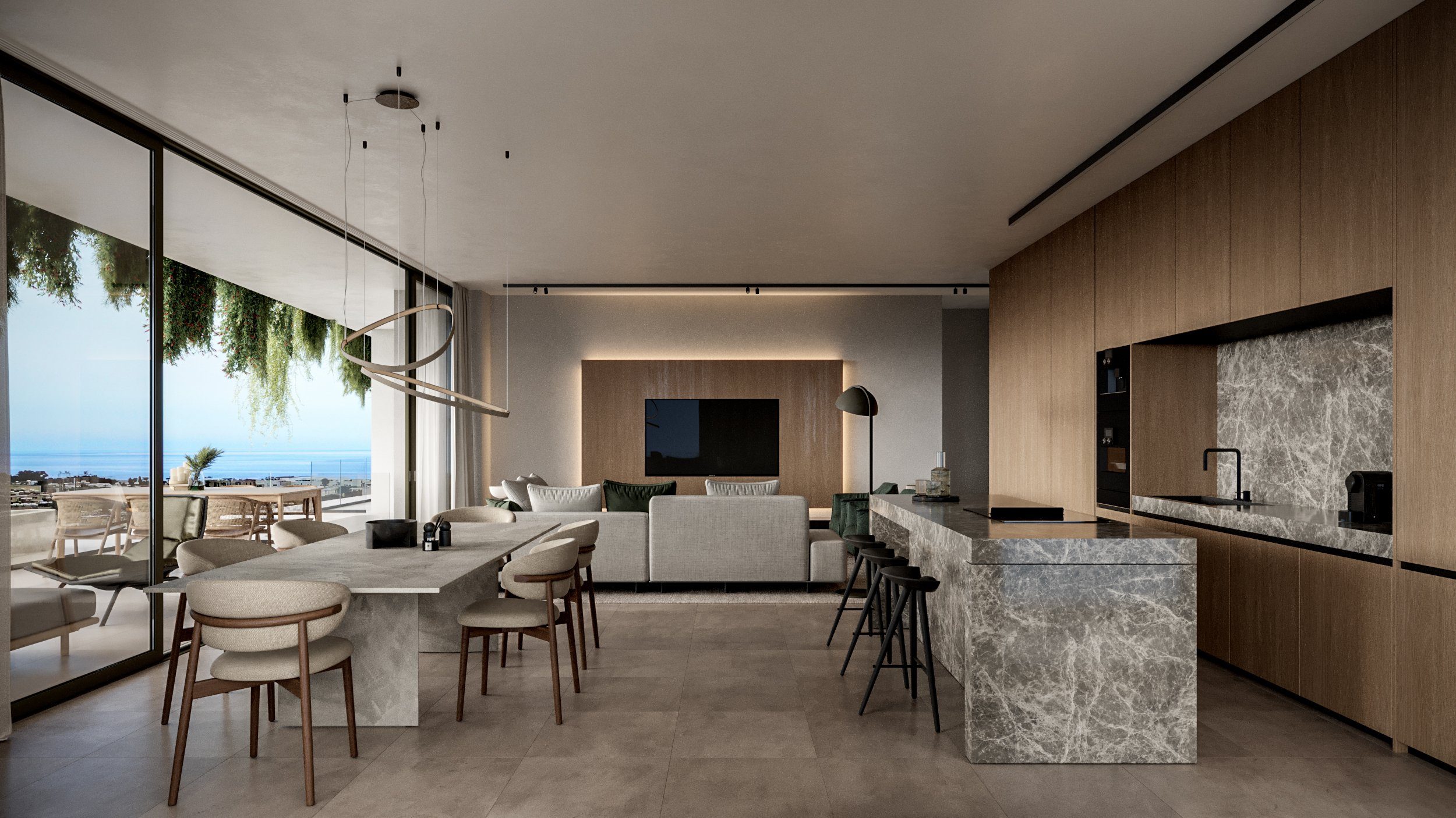 3 BR Penthouse in Kato Paphos, Paphos photo 13