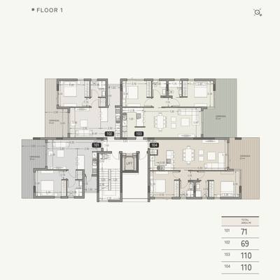 1 BR Apartment in Germasogeia, Limassol thumbnail 7