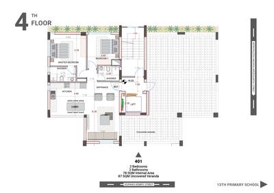 2 BR Penthouse in Universal, Paphos thumbnail 7