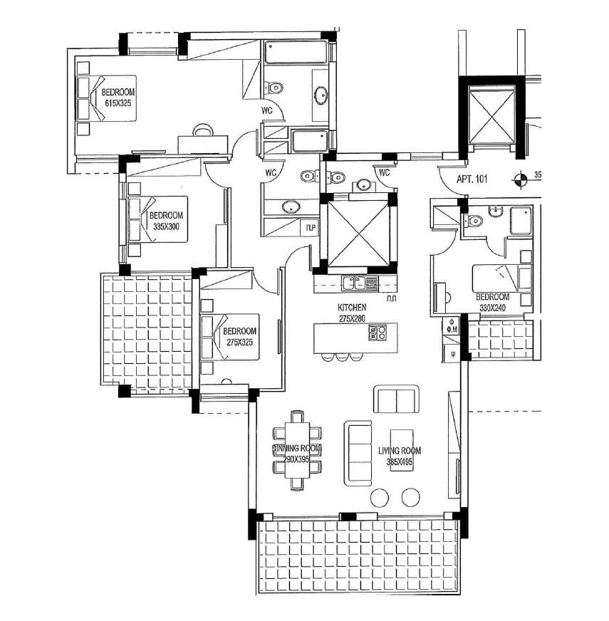 4 BR Apartment in Parekklisia, Limassol photo 18