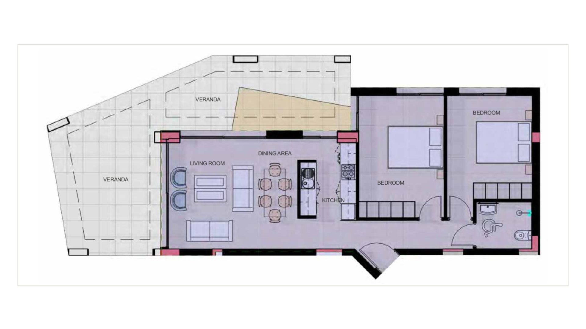 2 BR Apartment in Chlorakas, Paphos photo 5