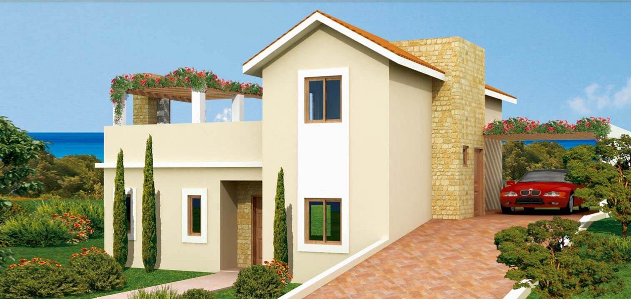 3 BR Villa in Monagroulli, Limassol