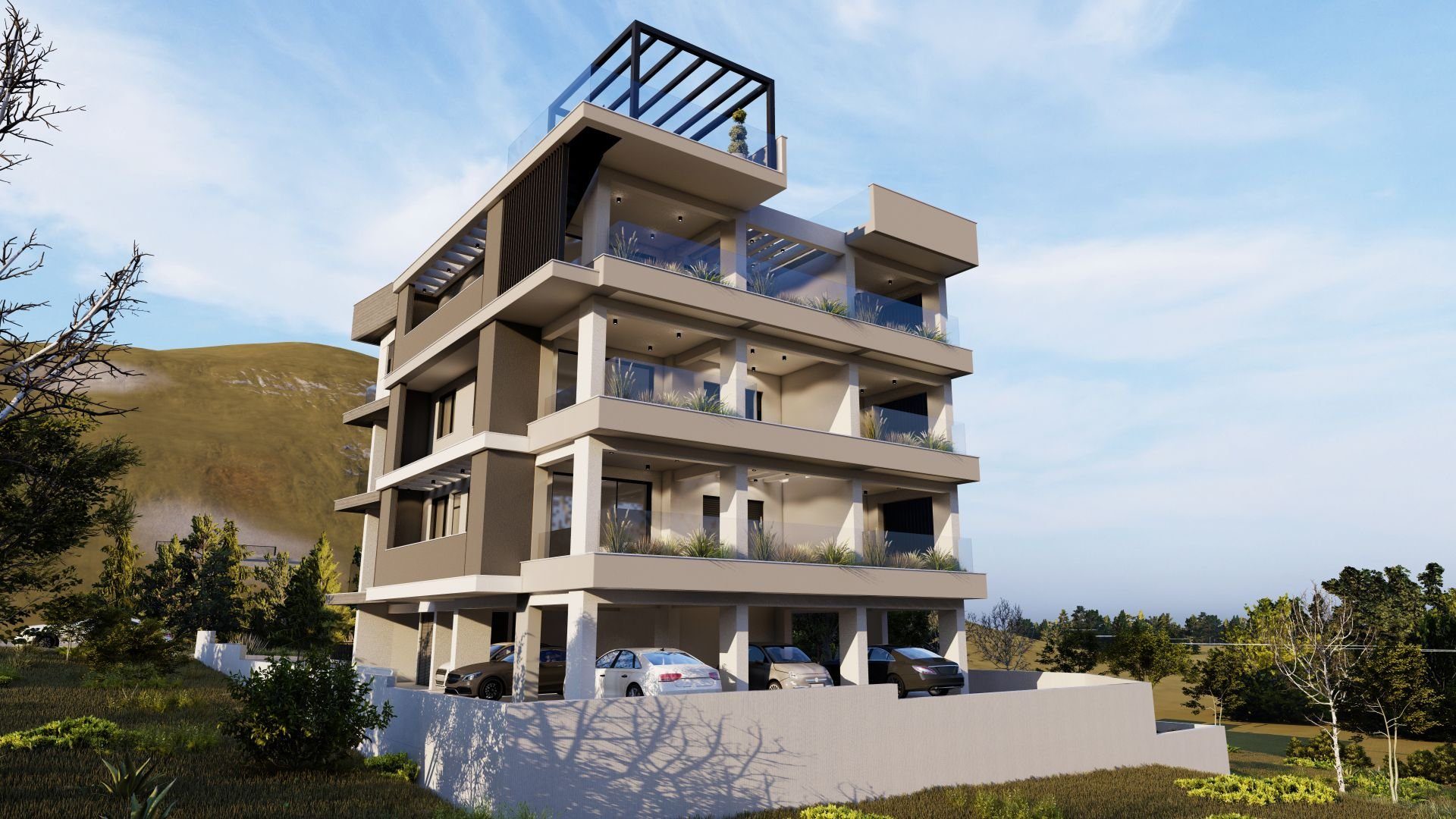 2 BR Penthouse + Roof Studio in Agios Athanasios, Limassol photo 3
