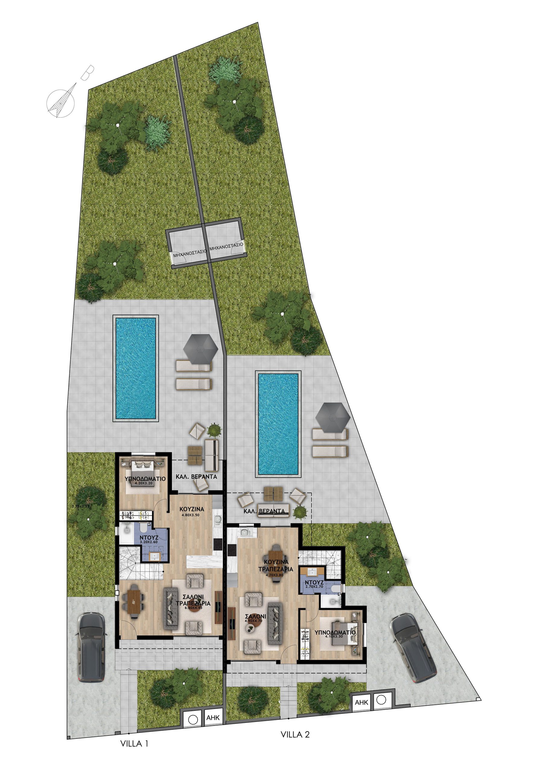 3 BR Semi-detached House in Pegeia, Paphos photo 5