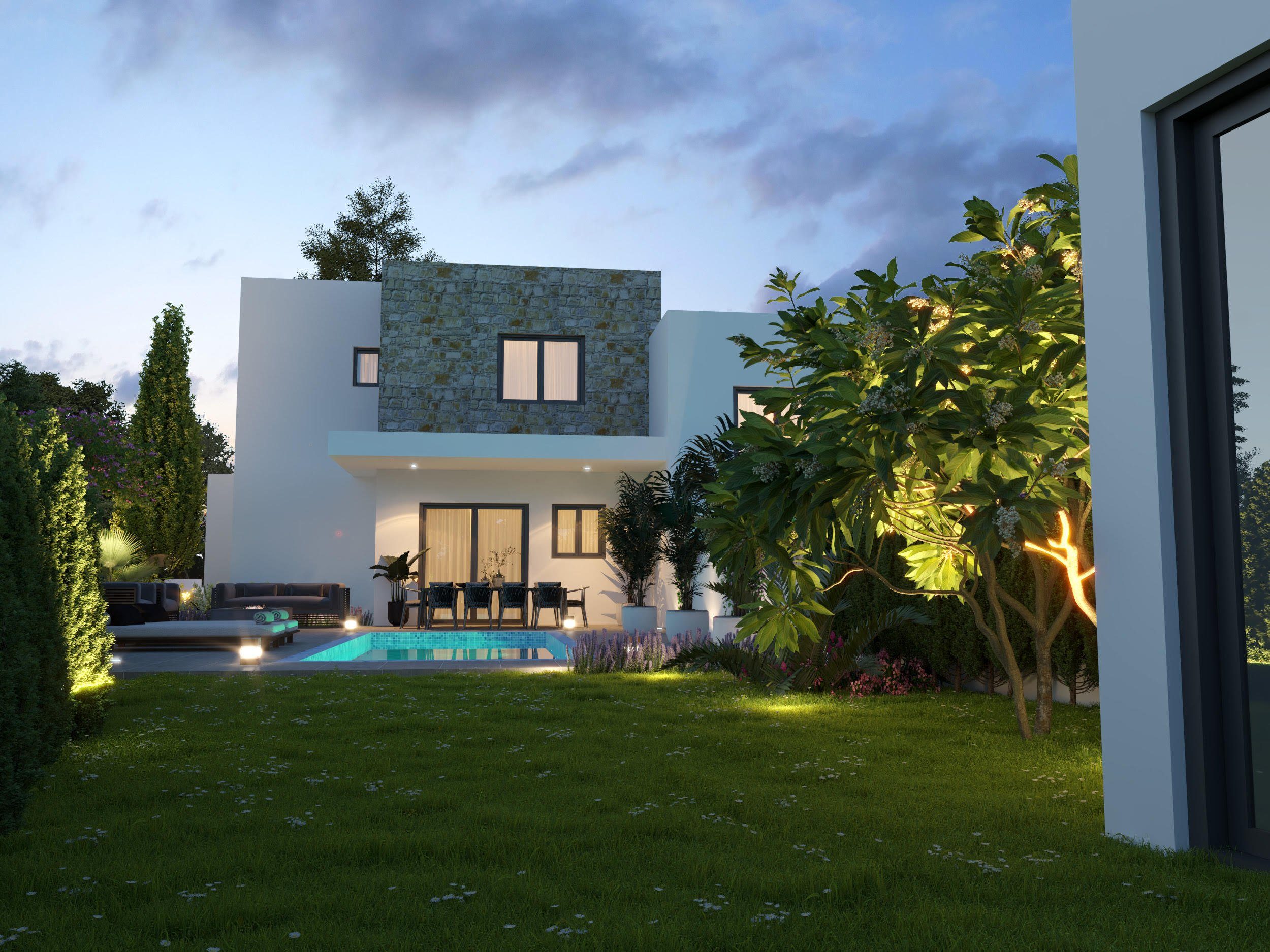 3 BR Semi-detached House in Pegeia, Paphos photo 3