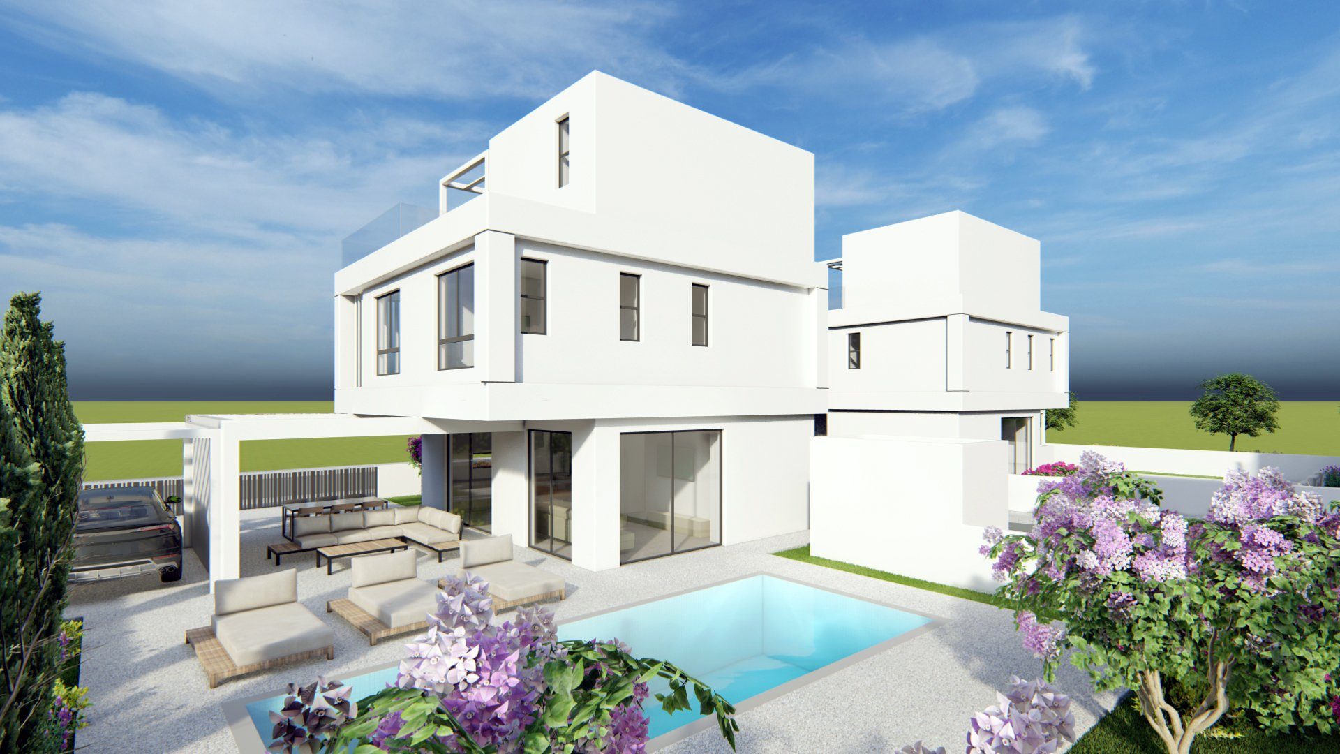 4 BR Villa in Pernera, Famagusta