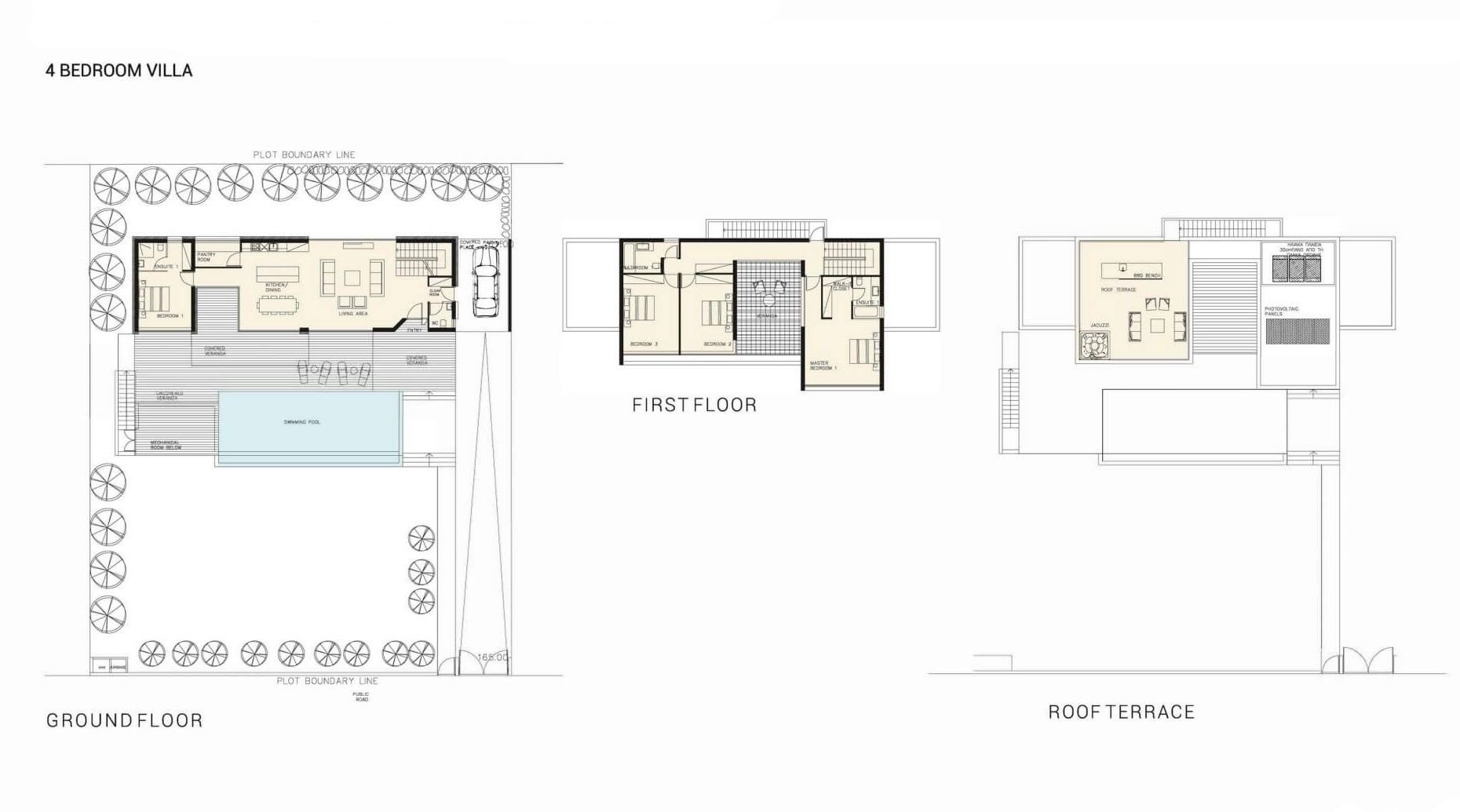 4 BR Villa in Pegeia, Paphos photo 6