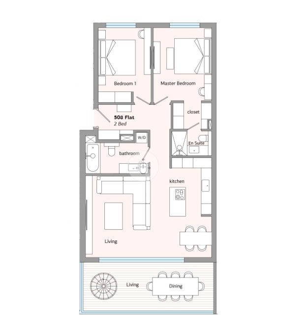 2 BR Penthouse in Germasogeia, Limassol photo 20