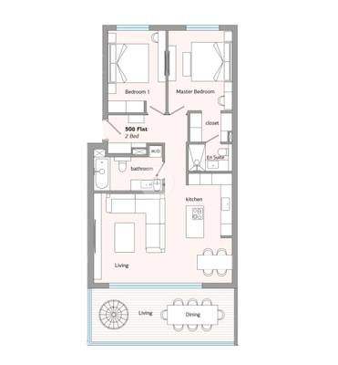 2 BR Penthouse in Germasogeia, Limassol thumbnail 20