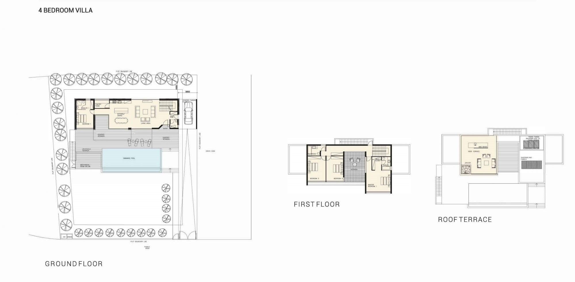 4 BR Villa in Pegeia, Paphos photo 4