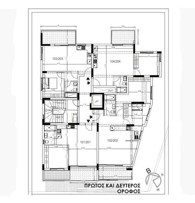 Apartament z 2 syp. w Agios Dometios, Nicosia, miniatura 4