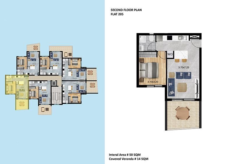 1 BR Apartment in Agia Paraskevi, Limassol photo 14