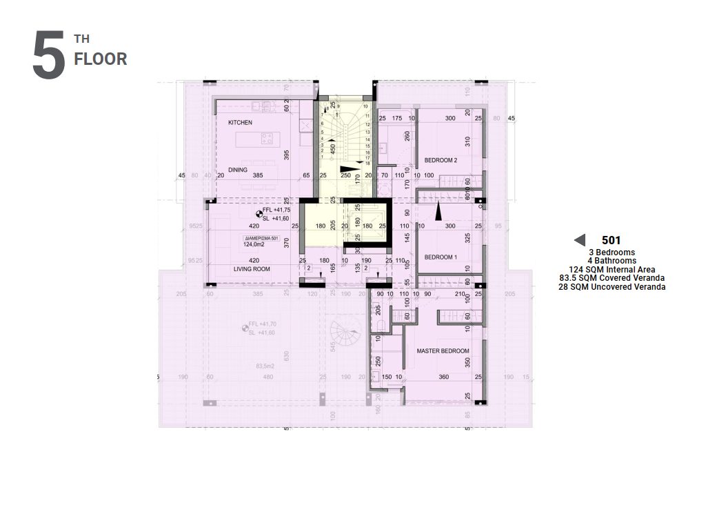 3 BR Penthouse in Makenzy, Larnaca photo 6