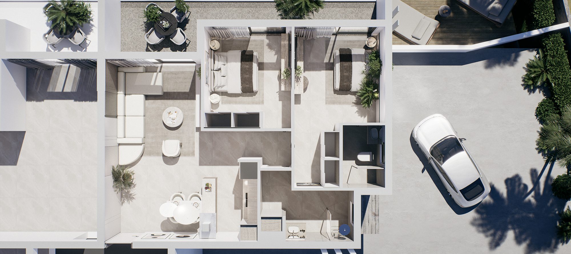 2 BR Penthouse in Kissonerga, Paphos photo 16