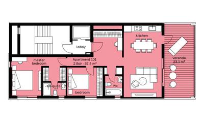 2 BR Whole-floor apartment in Agios Ioannis, Limassol thumbnail 17