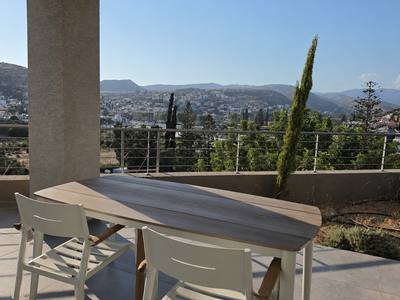 Dom z 3 syp. z panoramicznym widokiem na dolinę w Potamos Germasogeias, Limassol, miniatura 1