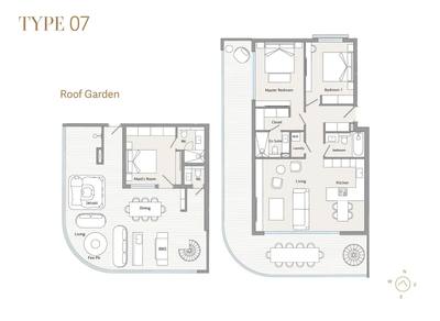 2 BR Penthouse in Germasogeia, Limassol thumbnail 20