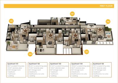 1 BR Apartment in Oroklini, Larnaca thumbnail 19