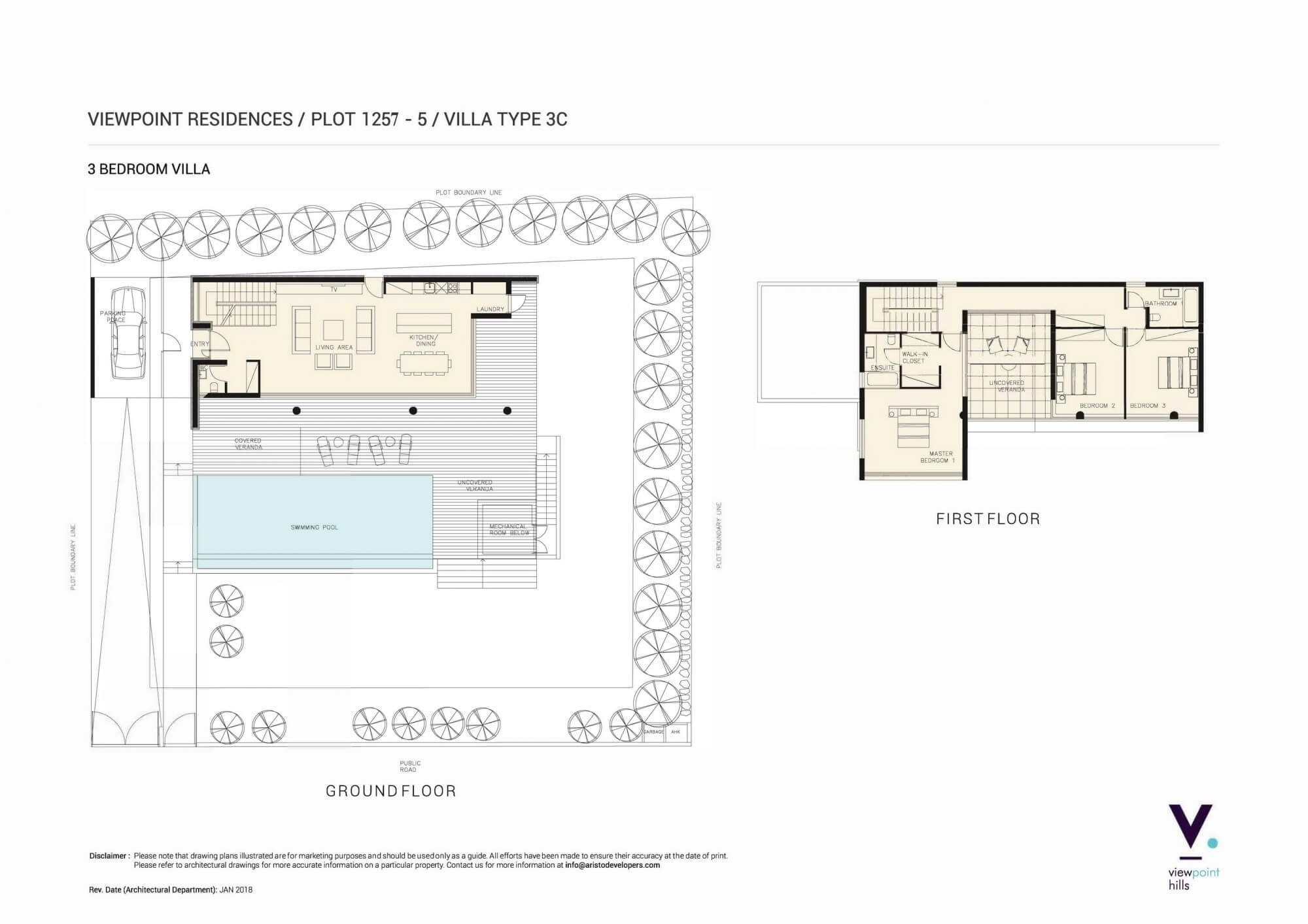 3 BR Villa in Pegeia, Paphos photo 5