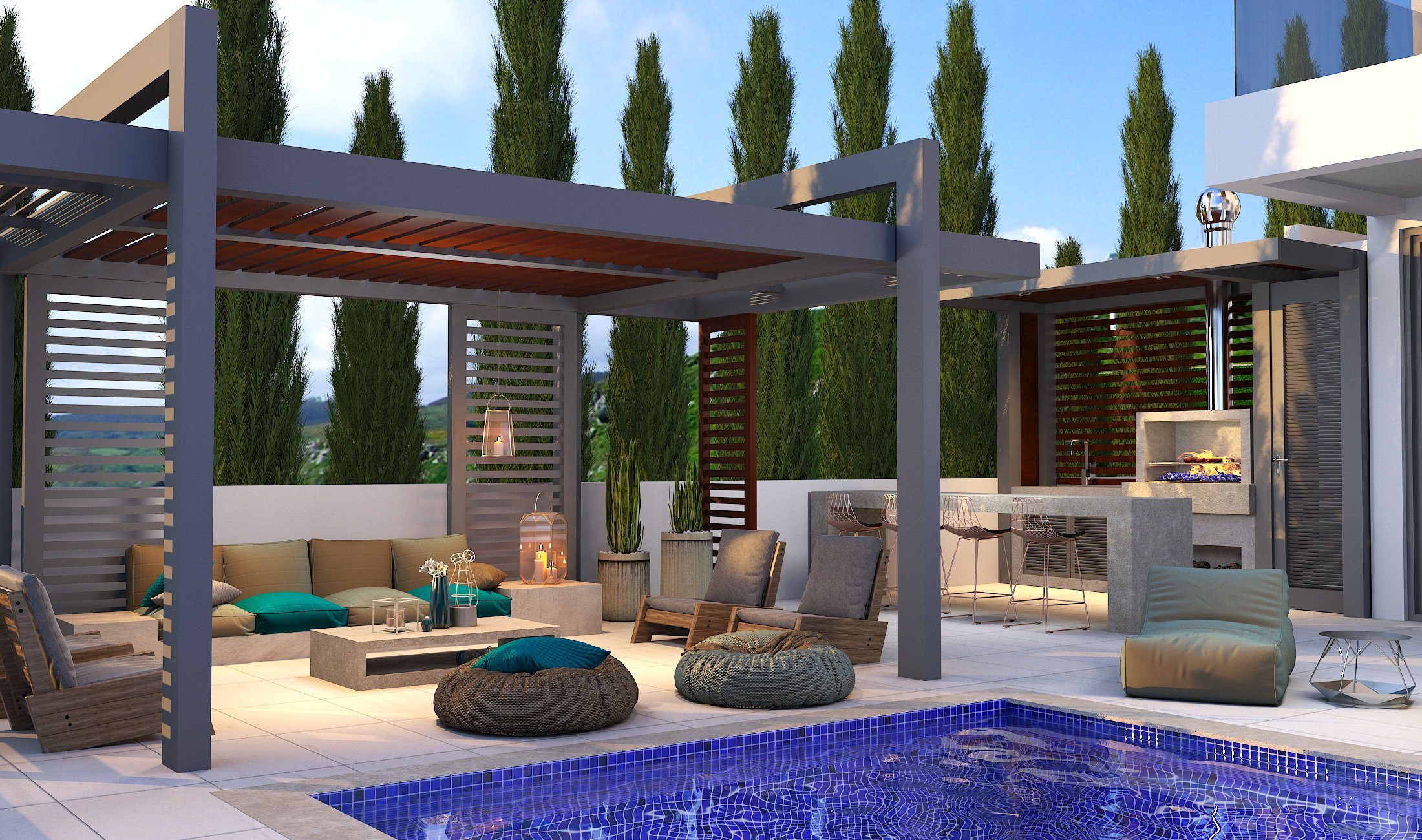 5 BR Villa in Geroskipou, Paphos photo 6