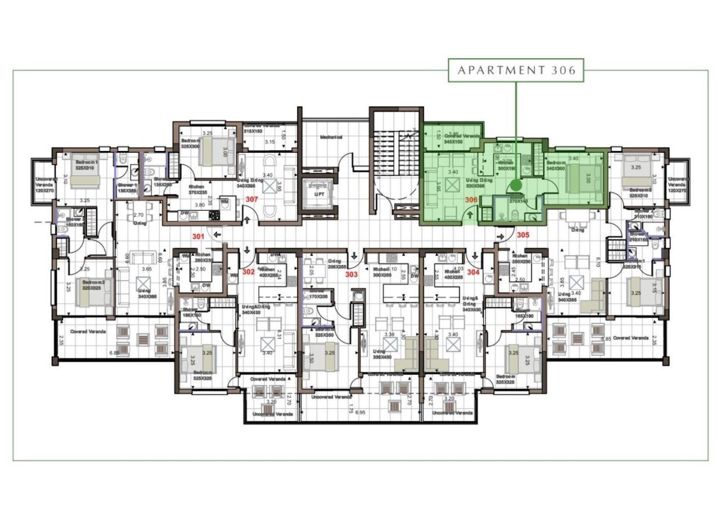 1 BR Apartment in Trachoni, Limassol photo 9