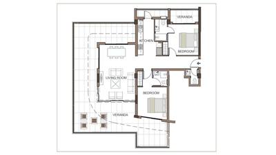 2 BR Penthouse in Trachoni, Limassol thumbnail 11