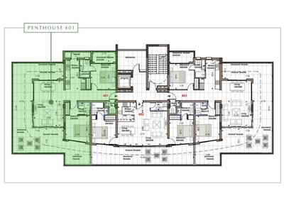 2 BR Penthouse in Trachoni, Limassol thumbnail 12