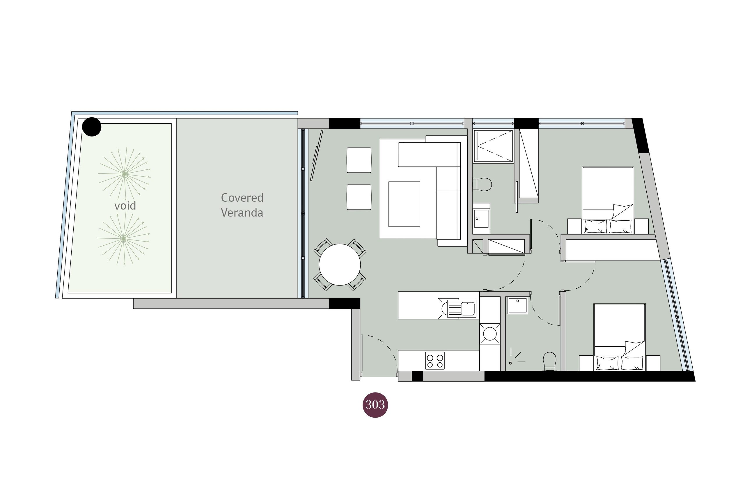 2 BR Apartment in Germasogeia, Limassol photo 14