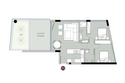 2 BR Apartment in Germasogeia, Limassol thumbnail 14