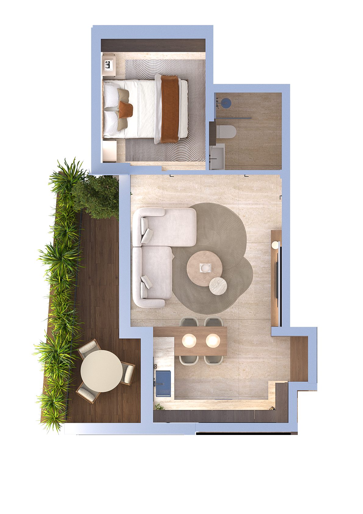 1 BR Apartment in Strovolos, Nicosia photo 12