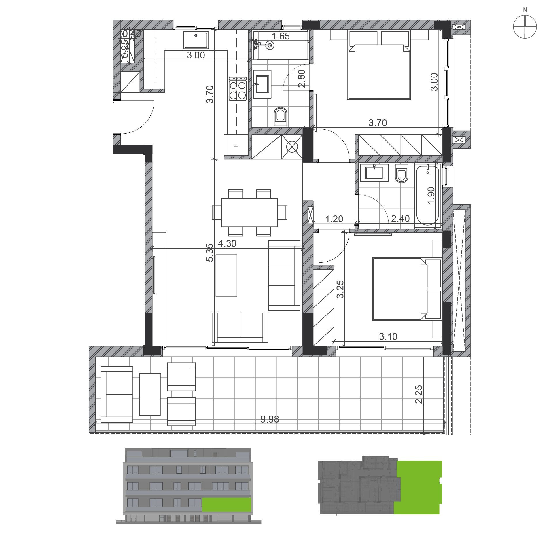 2 BR Apartment in Potamos Germasogeias, Limassol photo 20