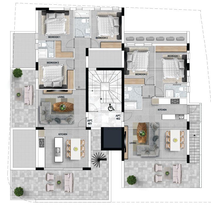 2 BR Penthouse in Larnaca photo 17
