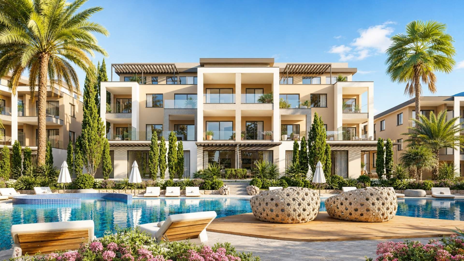 2 BR Apartment in Geroskipou, Paphos photo 1