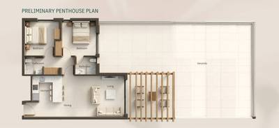 2 BR Penthouse in Geroskipou, Paphos thumbnail 11