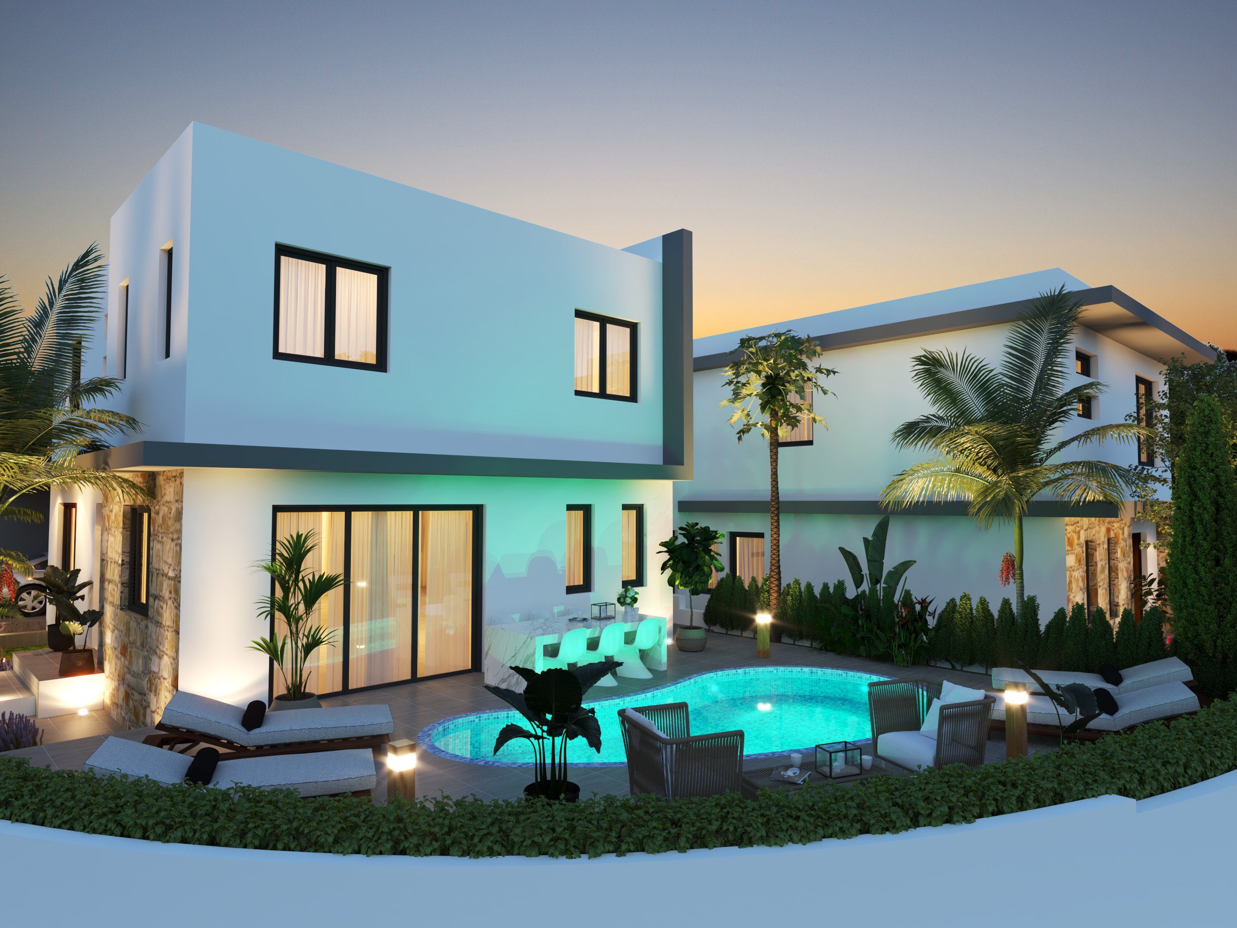 4 BR Villa in Oroklini, Larnaca